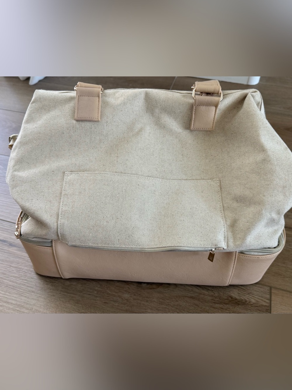 Beis weekender bag - beige